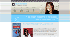 Desktop Screenshot of jade-raymond.com